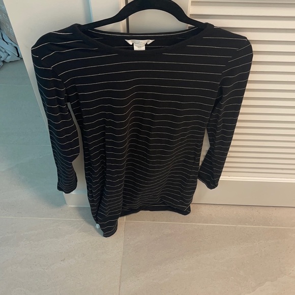 Black and white striped body con dress - Picture 1 of 3